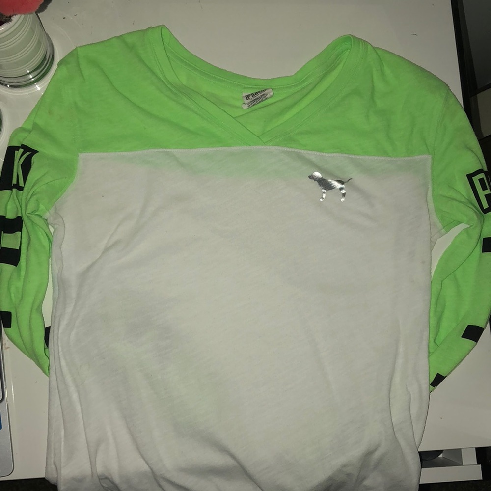Victoria’s Secret PINK Long Sleeve Cotton Tee